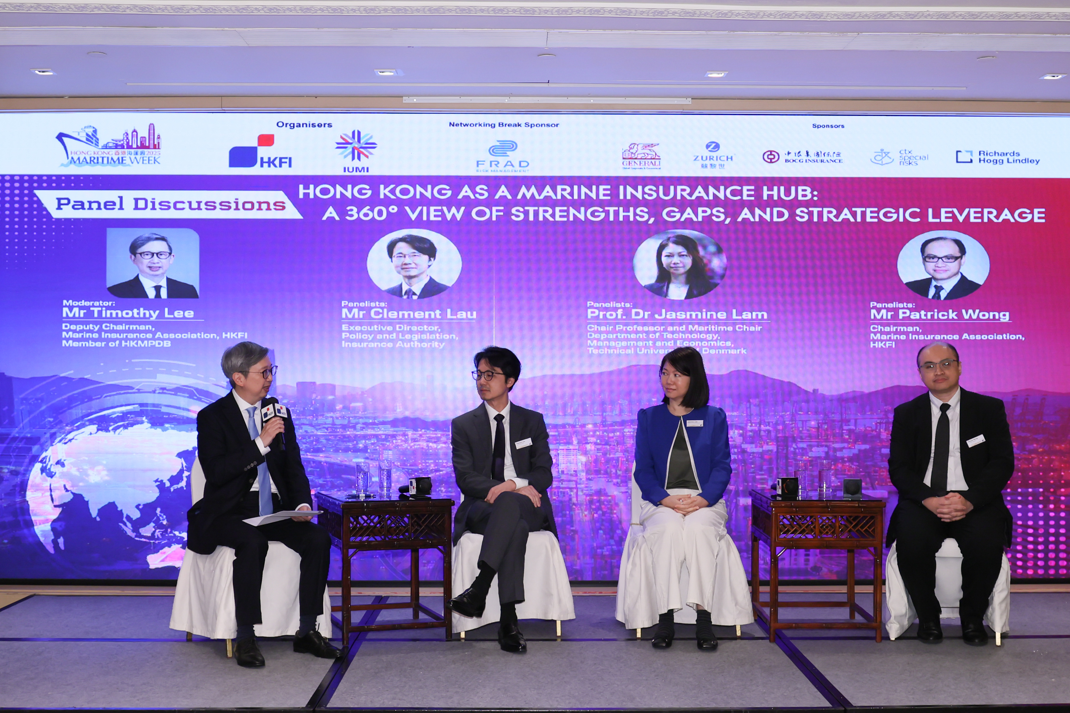 HKFI x IUMI Seminar – "Navigating Challenges & Opportunities in Global Seas" cum Memorandum of Understanding Signing Ceremony between Hong Kong Maritime and Port Development Board and International Union of Marine Insurance