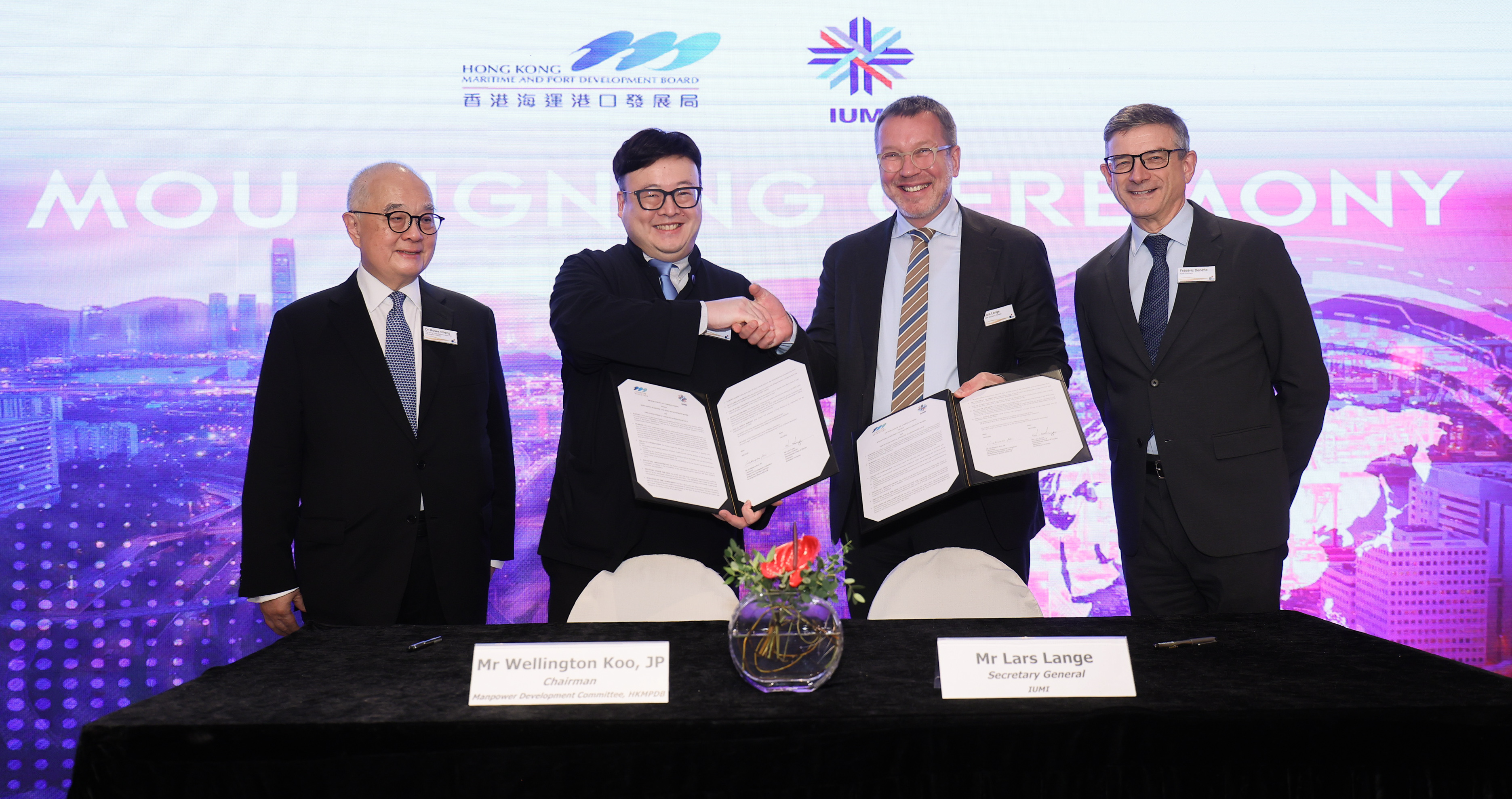 HKFI x IUMI Seminar – "Navigating Challenges & Opportunities in Global Seas" cum Memorandum of Understanding Signing Ceremony between Hong Kong Maritime and Port Development Board and International Union of Marine Insurance