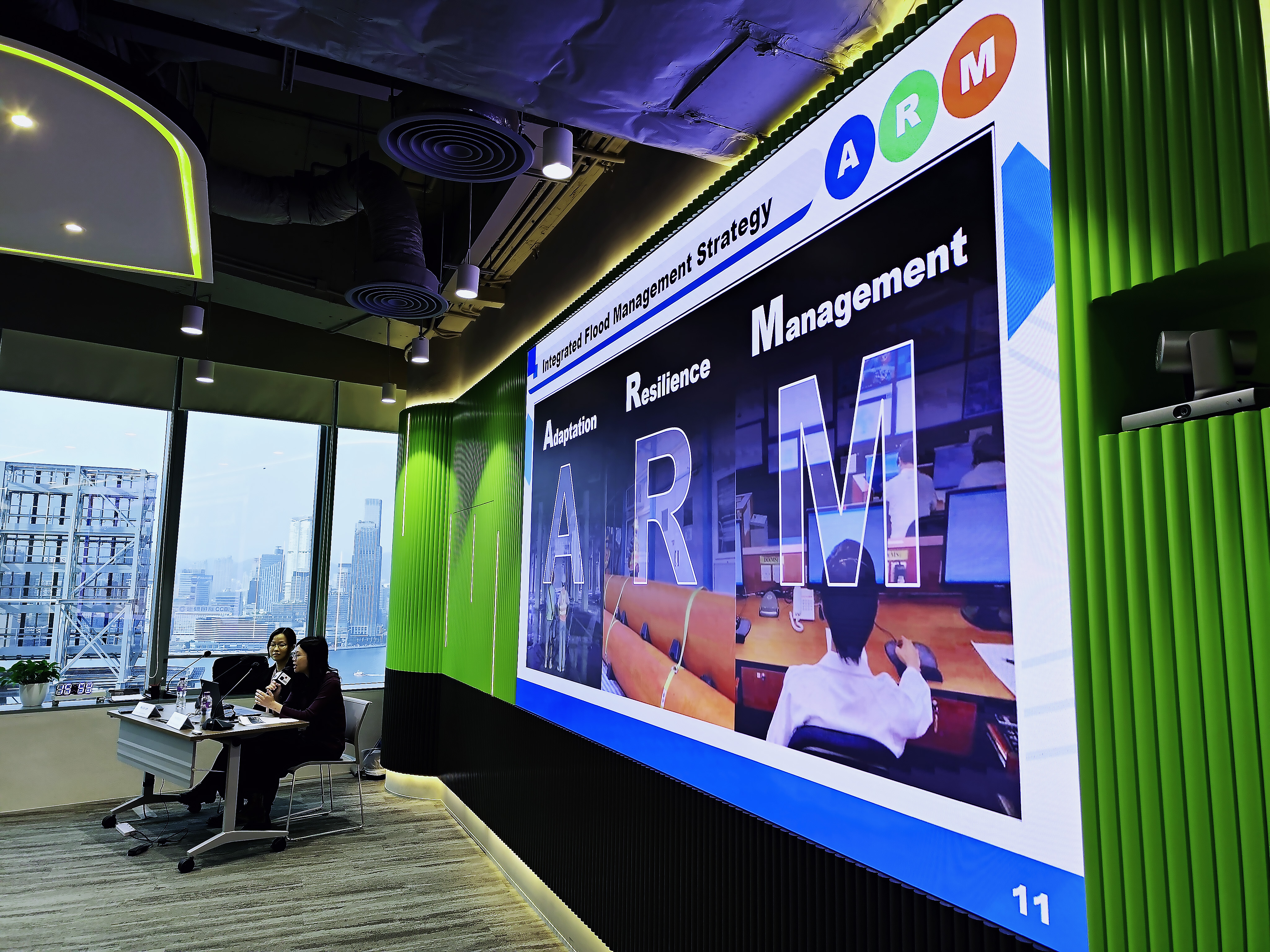 Sharing session with DSD and CEDD on the Government’s latest Integrated Flood Management initiatives 