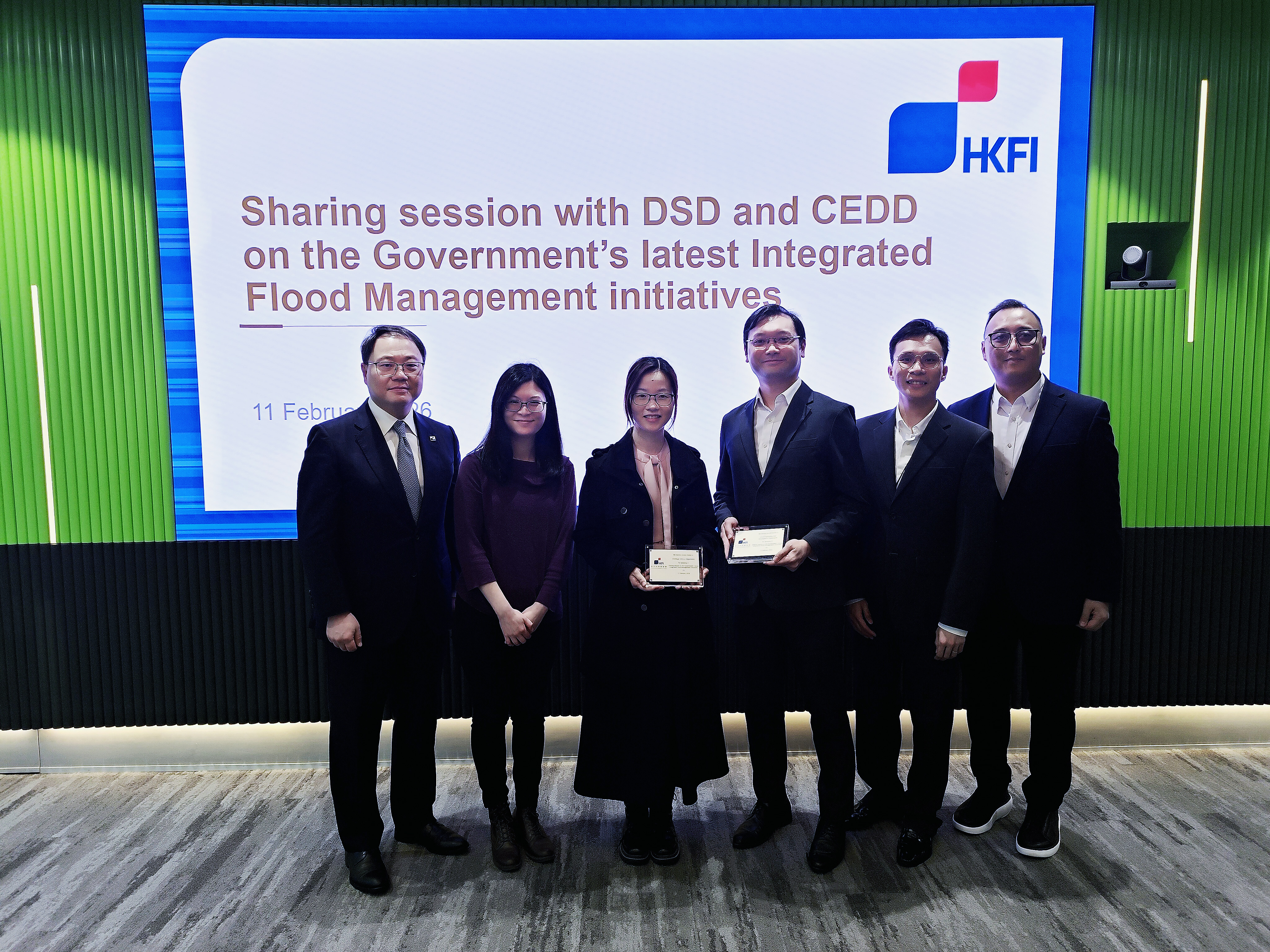 Sharing session with DSD and CEDD on the Government’s latest Integrated Flood Management initiatives 